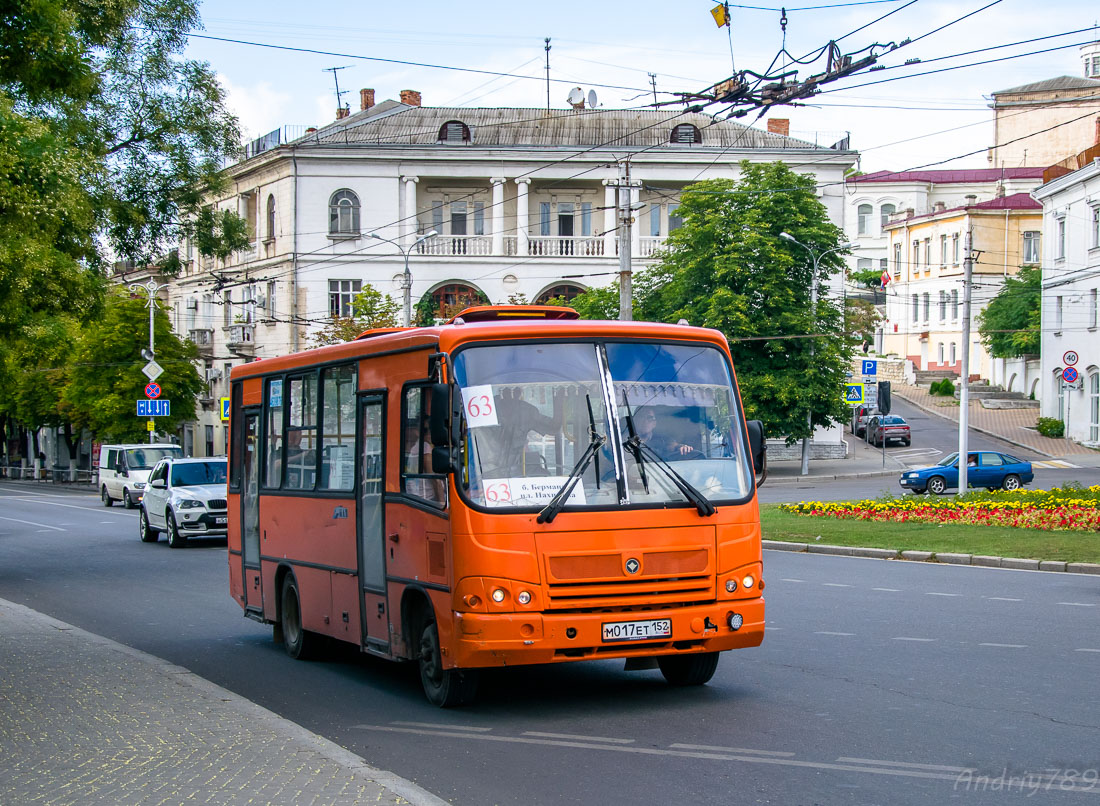 Севастополь, ПАЗ-320402-05 № М 017 ЕТ 152