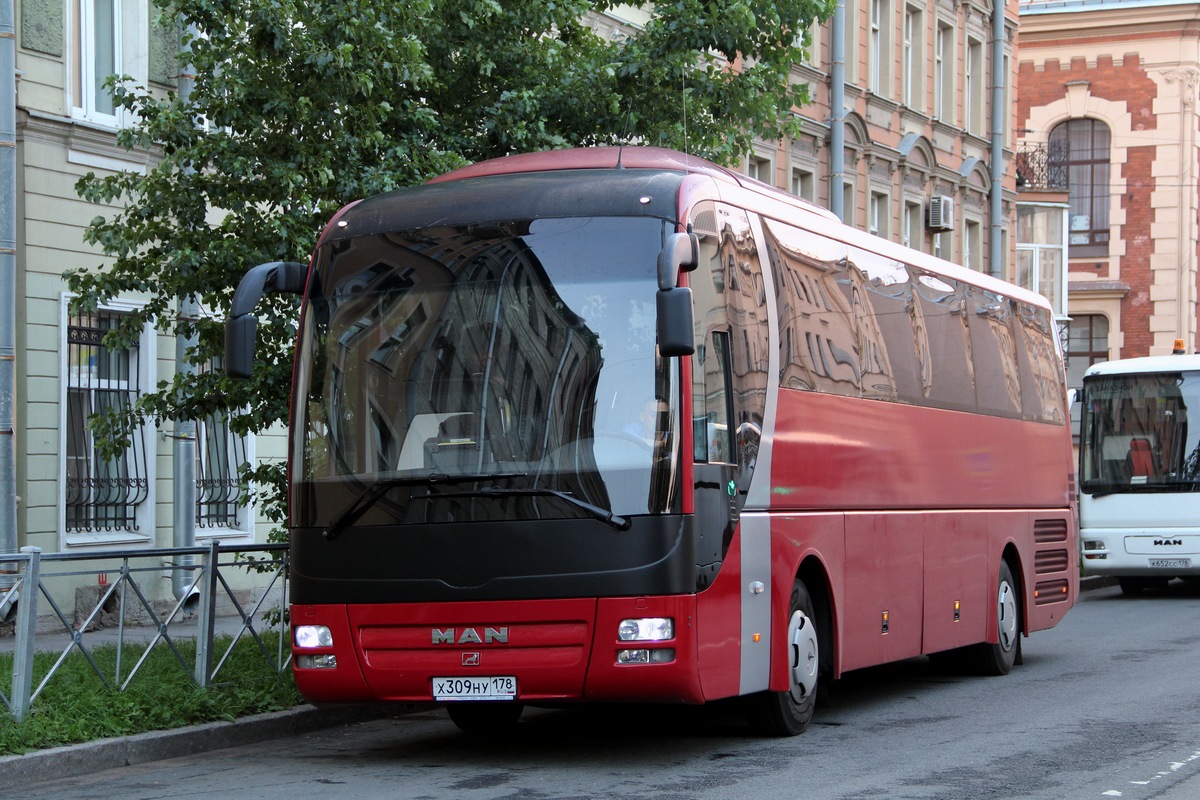 Санкт-Петербург, MAN R07 Lion's Coach RHC444 № Х 309 НУ 178