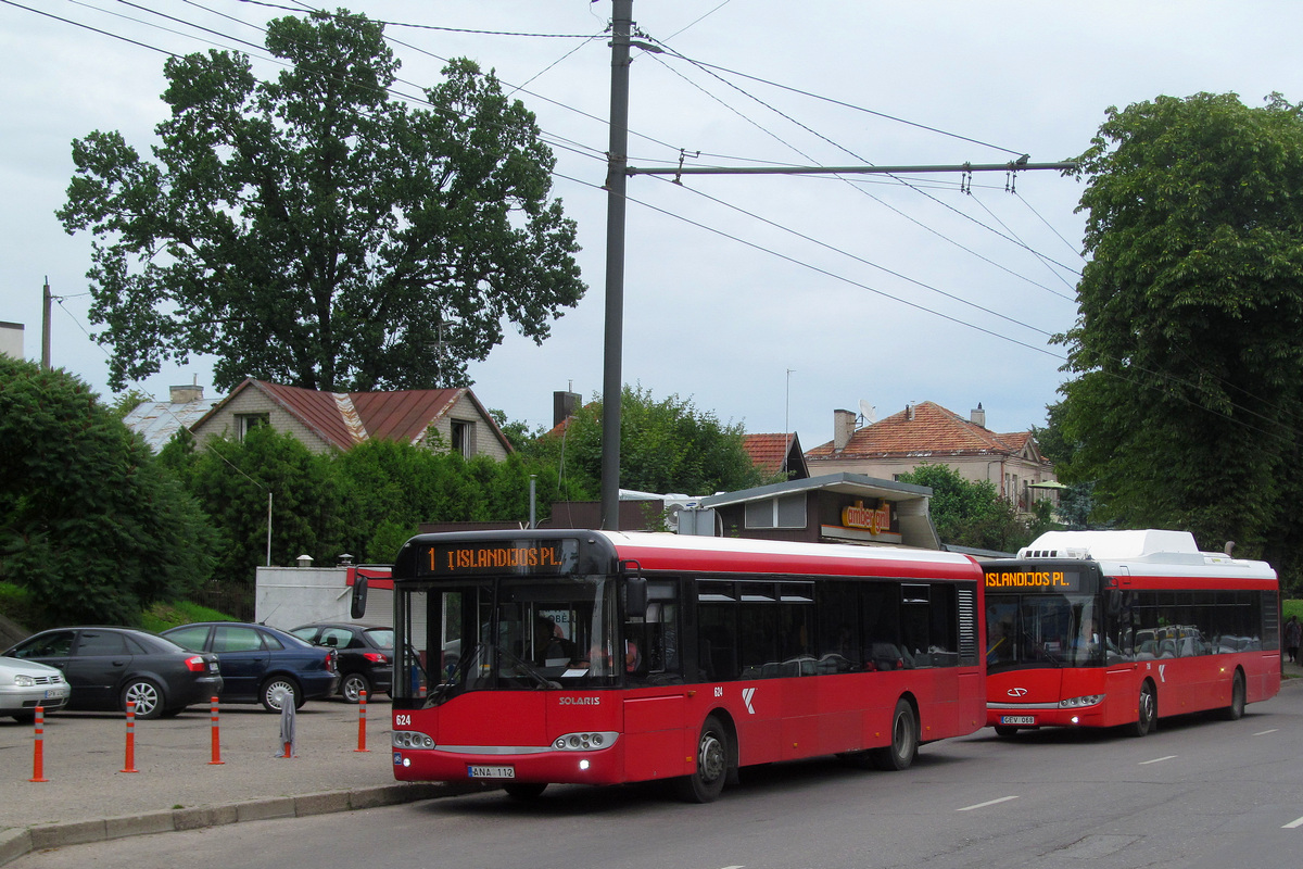 Литва, Solaris Urbino II 12 № 624