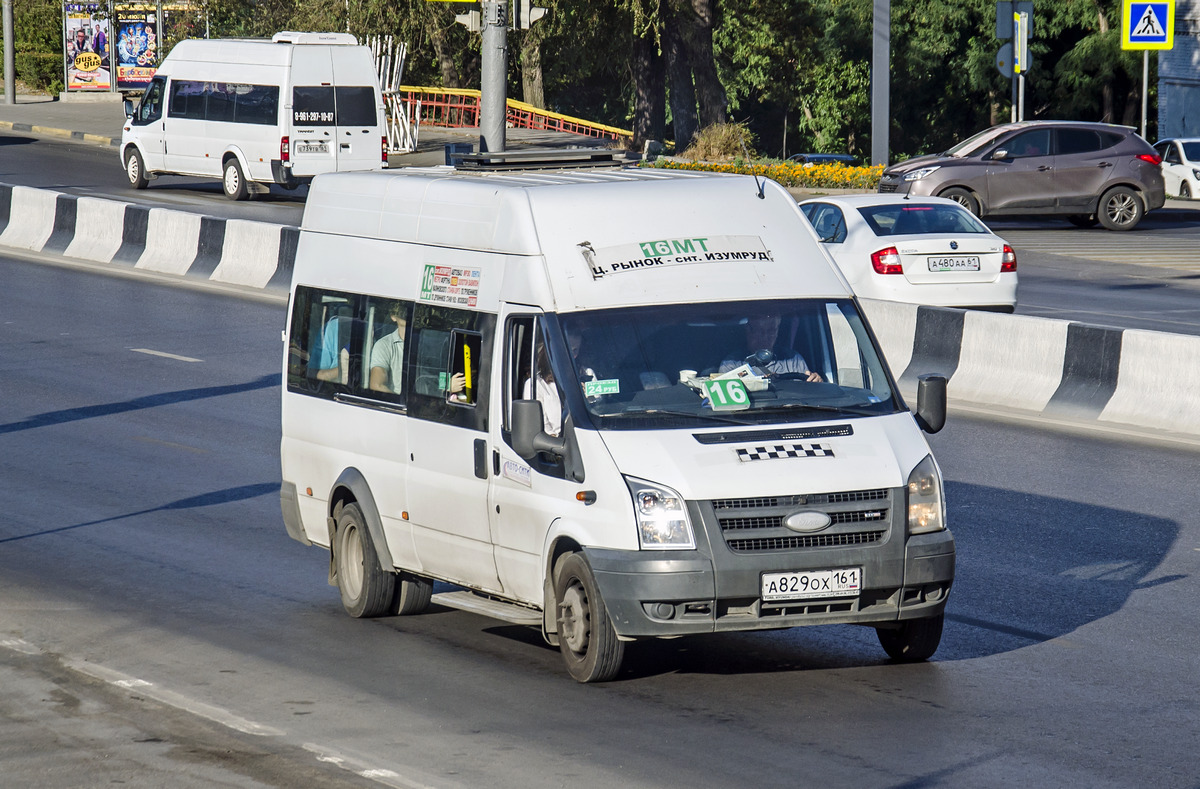 Ростовская область, Нижегородец-222702 (Ford Transit) № А 829 ОХ 161