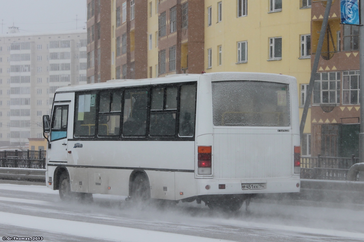 Саха (Якутия), ПАЗ-320402-05 № Р 451 КК 14