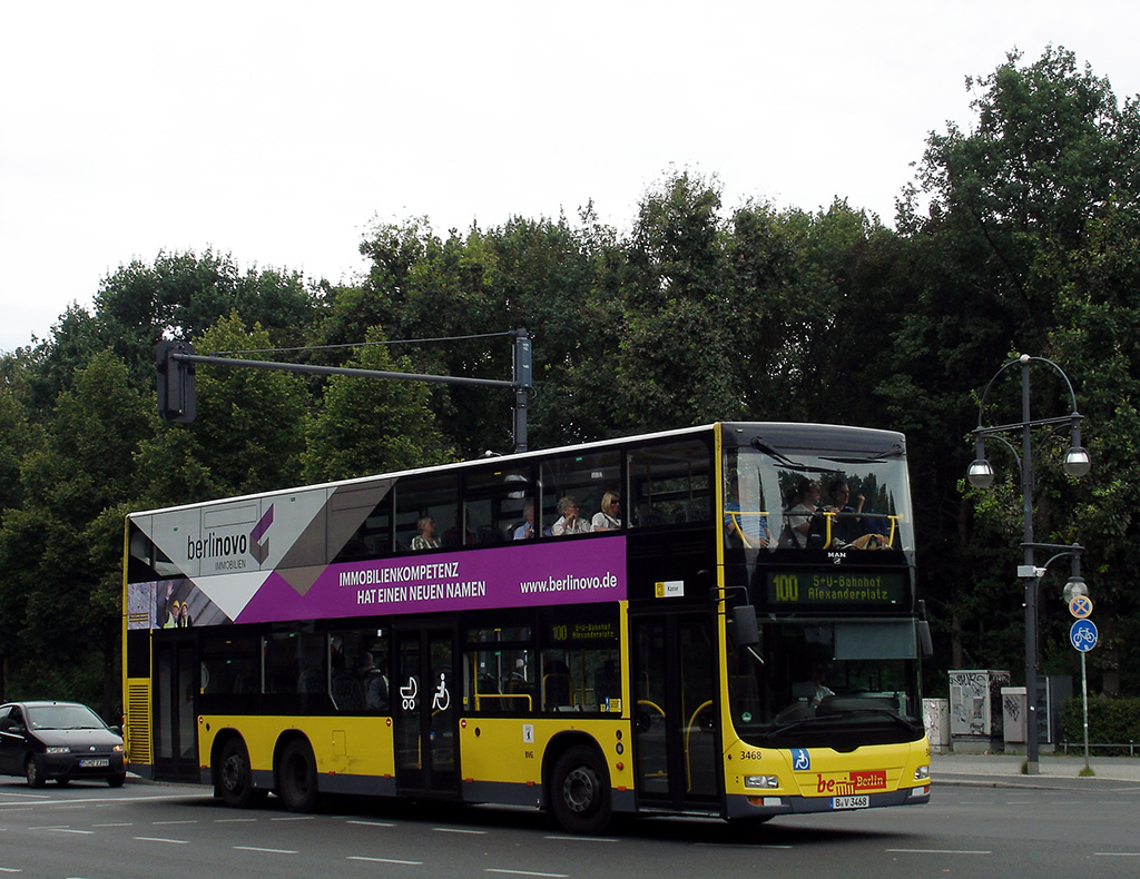 Берлин, MAN A39 Lion's City DD ND323 № 3468