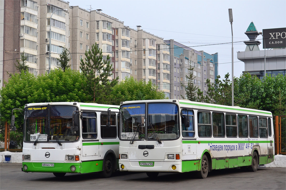 Krasnoyarsk region, LiAZ-5256.45-01 № У 133 ЕХ 124