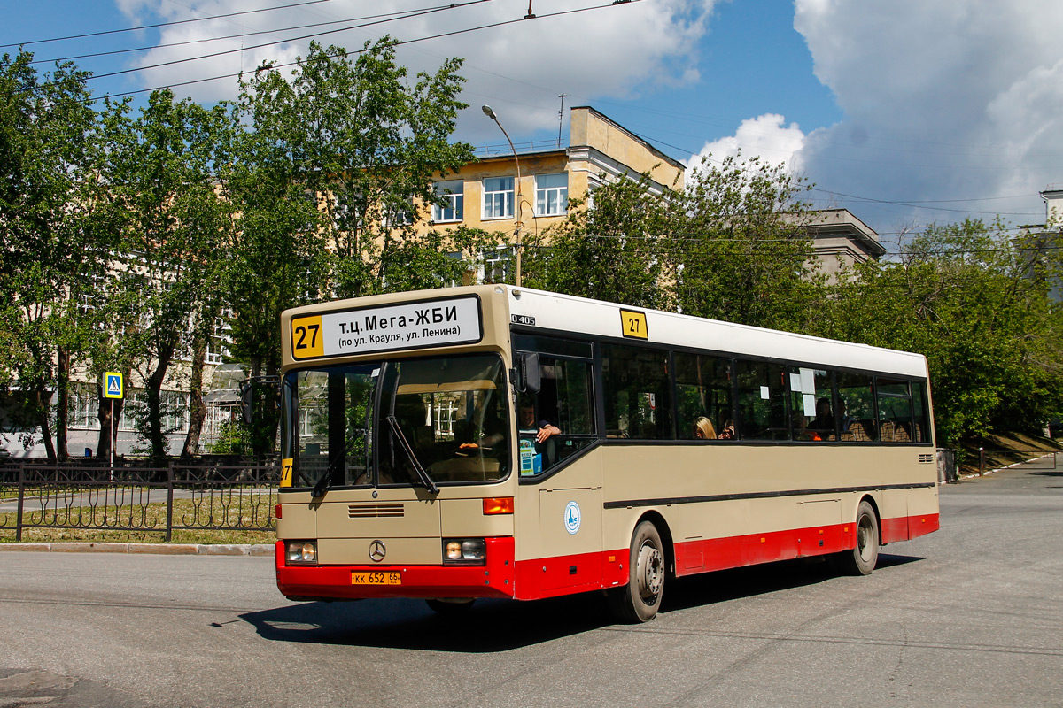 Свердловская область, Mercedes-Benz O405 № КК 652 66