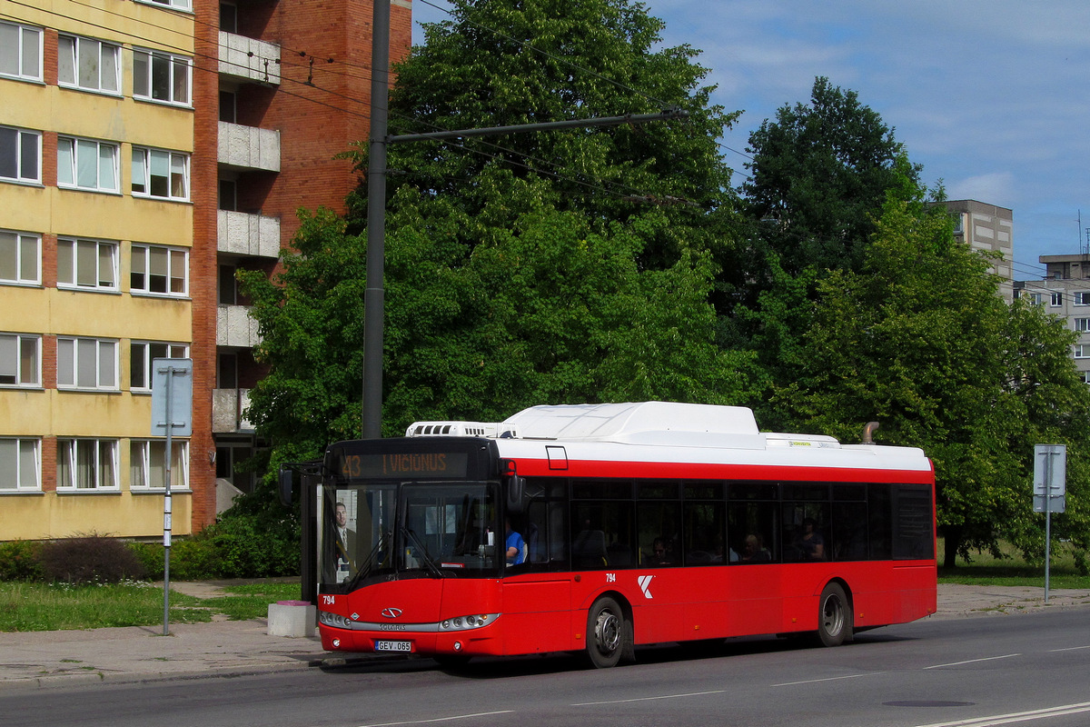 Литва, Solaris Urbino III 12 CNG № 794