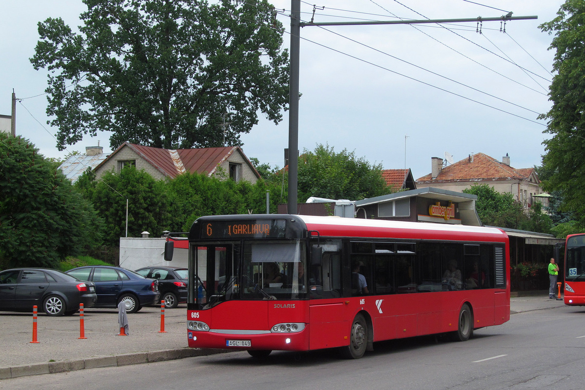 Литва, Solaris Urbino II 12 № 605