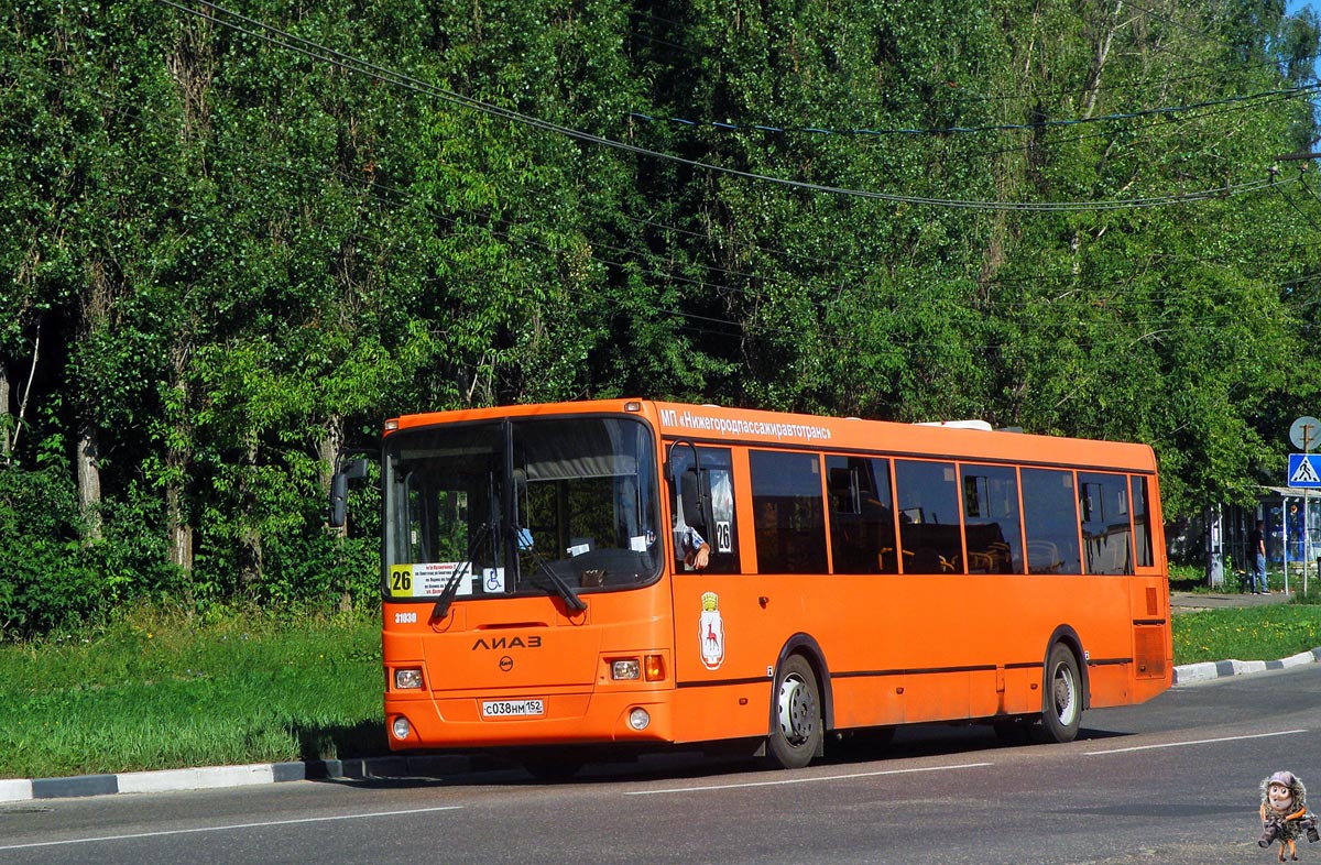 Nizhegorodskaya region, LiAZ-5293.60 Nr. 31030