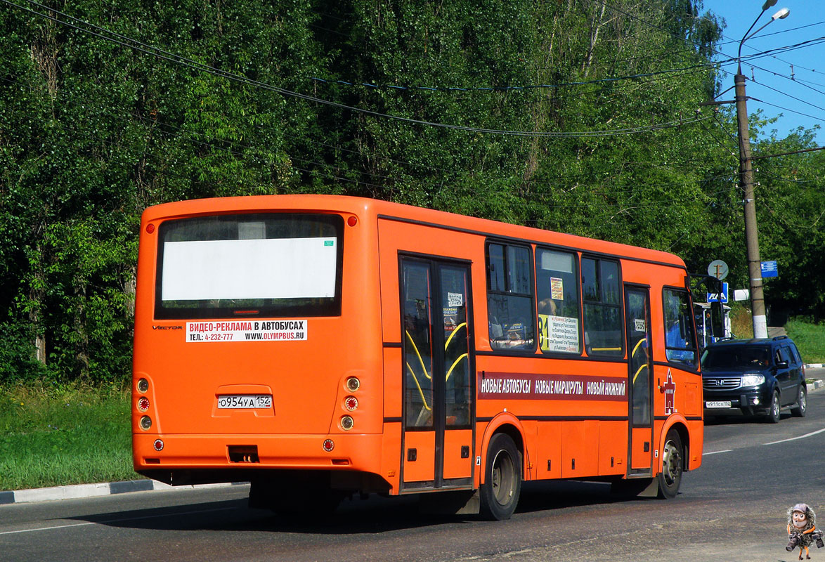 Nizhegorodskaya region, PAZ-320414-05 "Vektor" (1-2) # О 954 УА 152