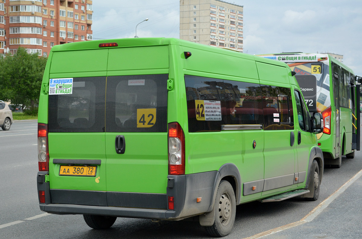 Тюменская область, Нижегородец-2227SK (Peugeot Boxer) № АА 380 72