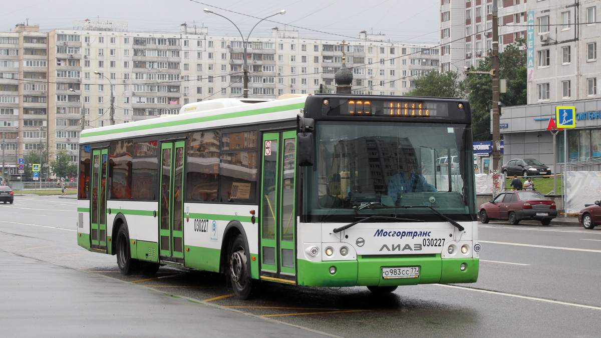 Moskwa, LiAZ-5292.22 (2-2-2) Nr 030227