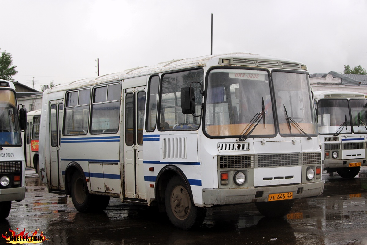 Нижегородская область, ПАЗ-32054 № АН 645 52