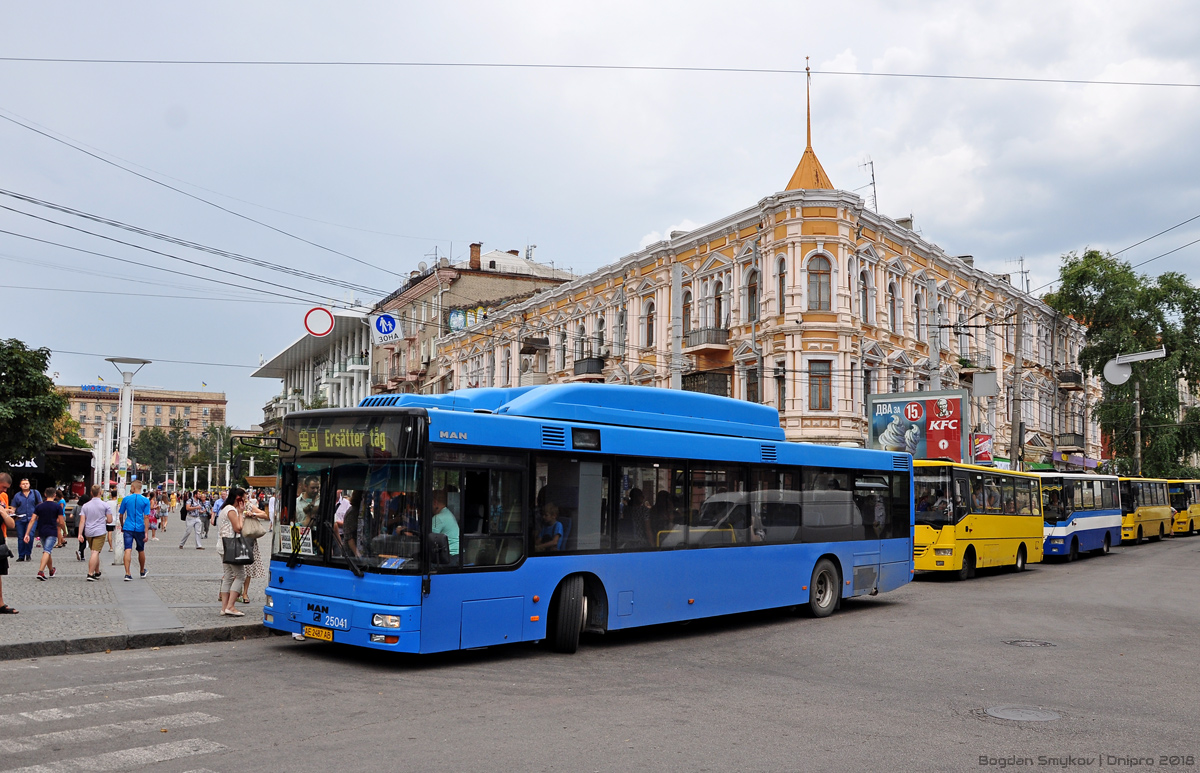 Днепропетровская область, MAN A21 NL313 CNG № AE 2487 AB