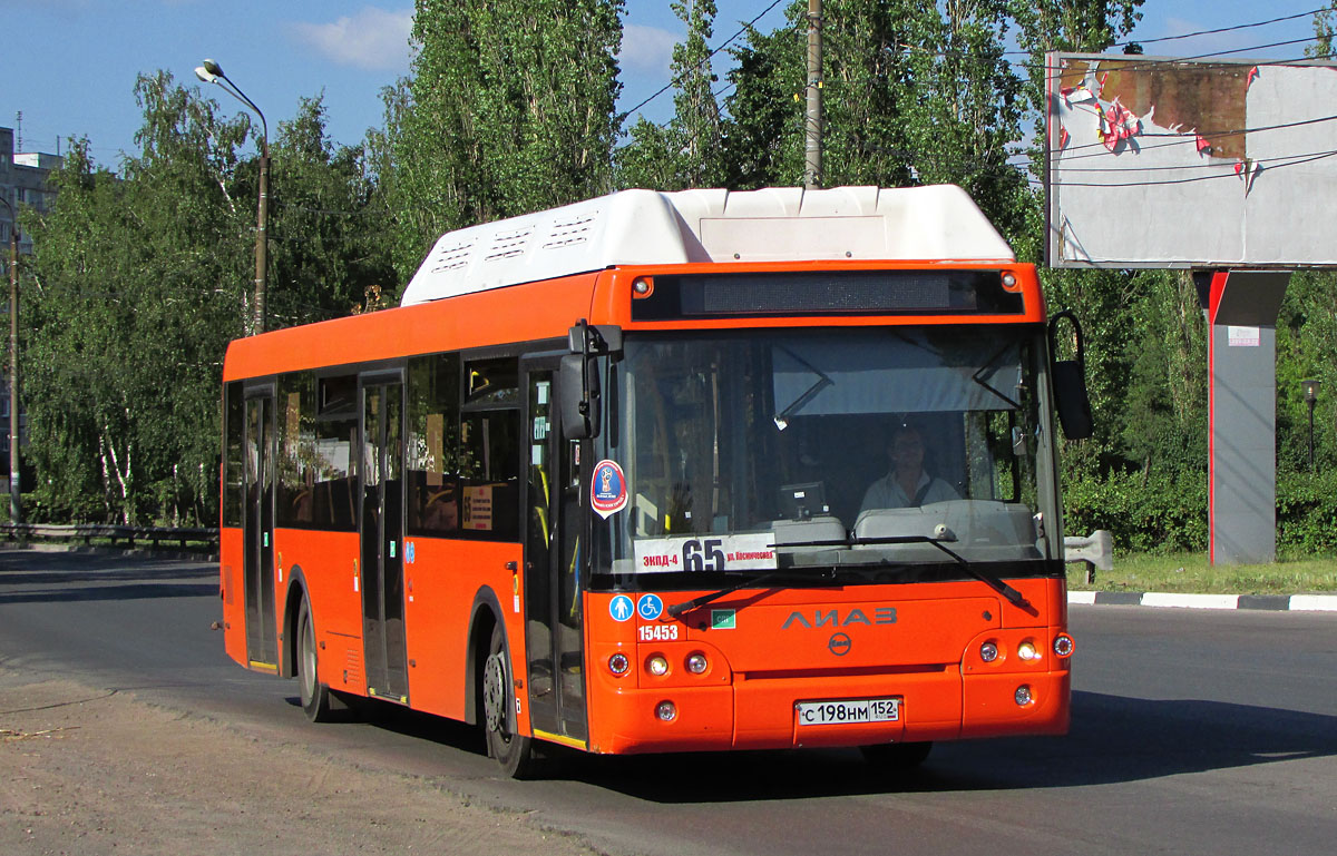 Нижегородская область, ЛиАЗ-5292.67 (CNG) № 15453