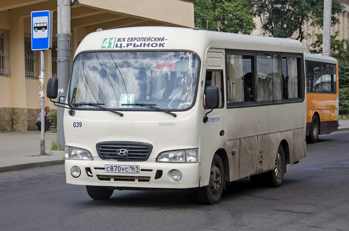 Ростовская область, Hyundai County SWB C08 (РЗГА) № 039