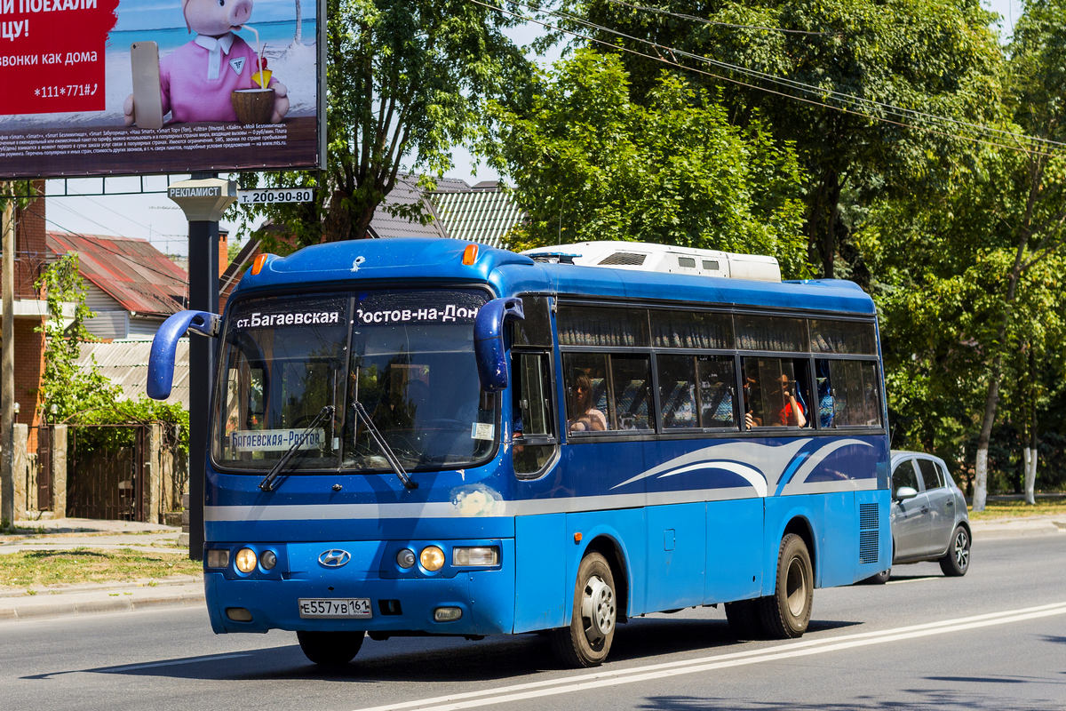 Ростовская область, Hyundai AeroTown № Е 557 УВ 161 — Фото — Автобусный  транспорт