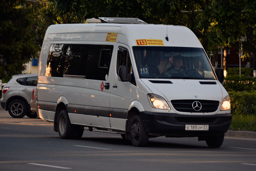 Чувашия, Луидор-22360C (MB Sprinter) № Е 185 ОР 21