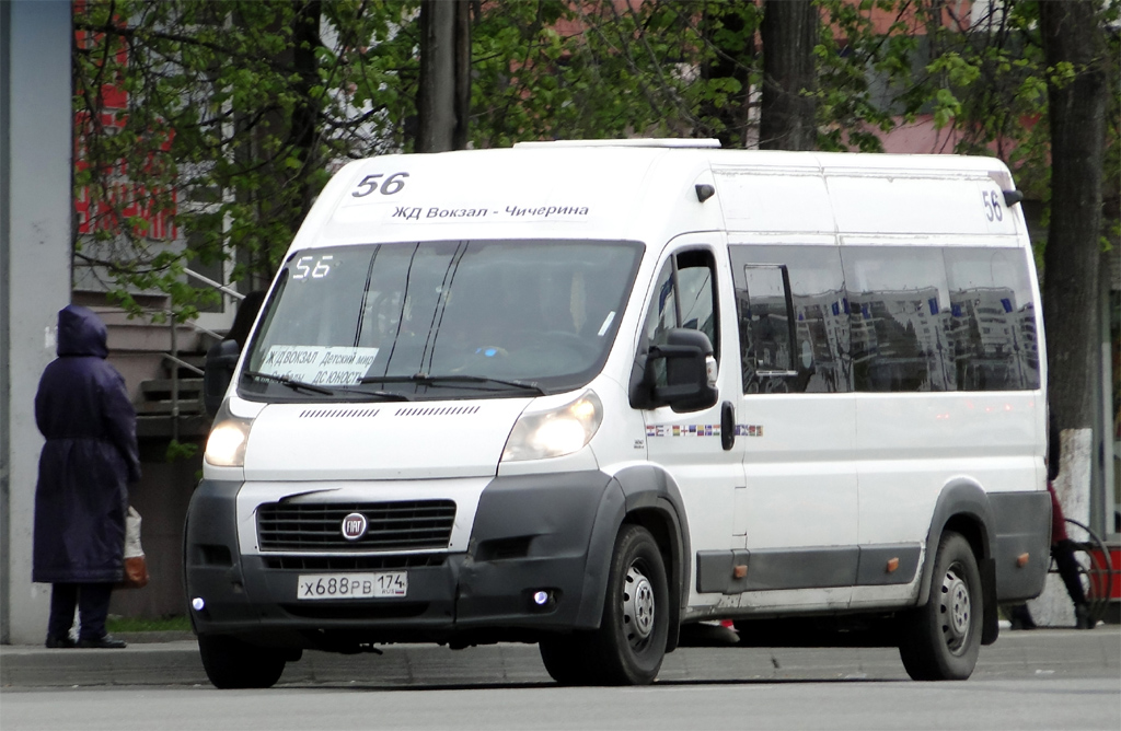 Челябинская область, Нижегородец-FST613 (FIAT Ducato) № Х 688 РВ 174