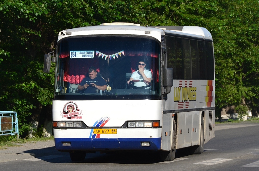 Свердловская область, Neoplan N316K Transliner № АР 827 66