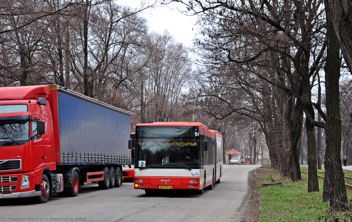 Záporožská oblast, MAN A23 NG313 č. AP 5635 AA