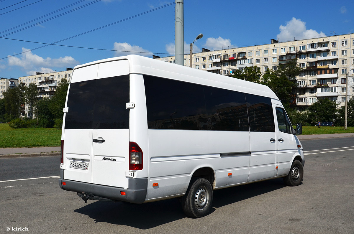 Санкт-Петербург, Mercedes-Benz Sprinter W903 313CDI № Р 845 СМ 123