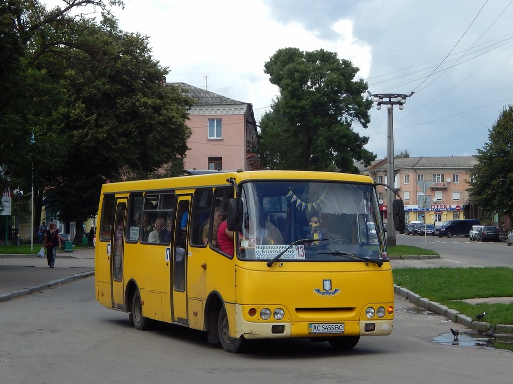 Волынская область, Богдан А09202 (ЛуАЗ) № AC 5455 BC