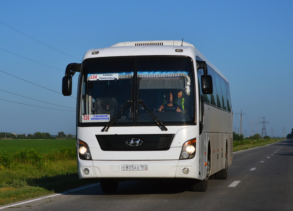 Самарская область, Hyundai Universe Space Luxury № С 805 АЕ 163