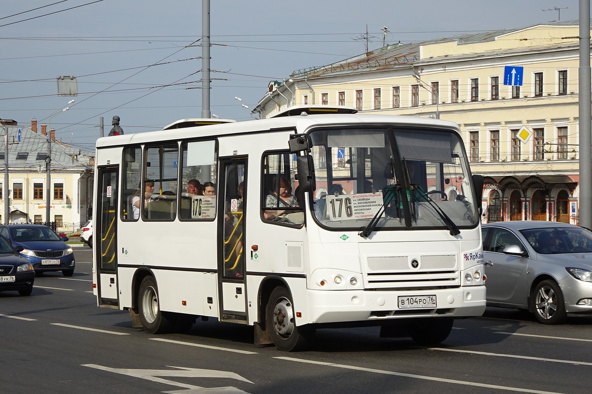 Ярославская область, ПАЗ-320302-11 № В 104 РО 76