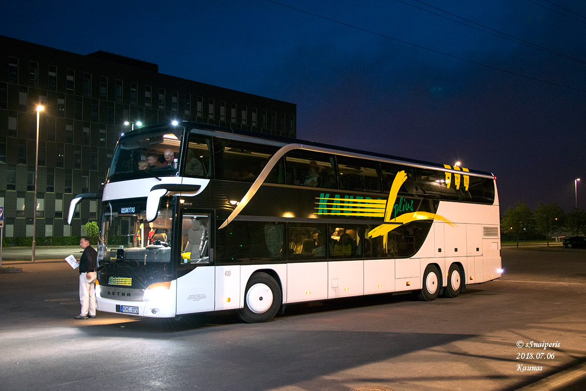 Литва, Setra S431DT № 400