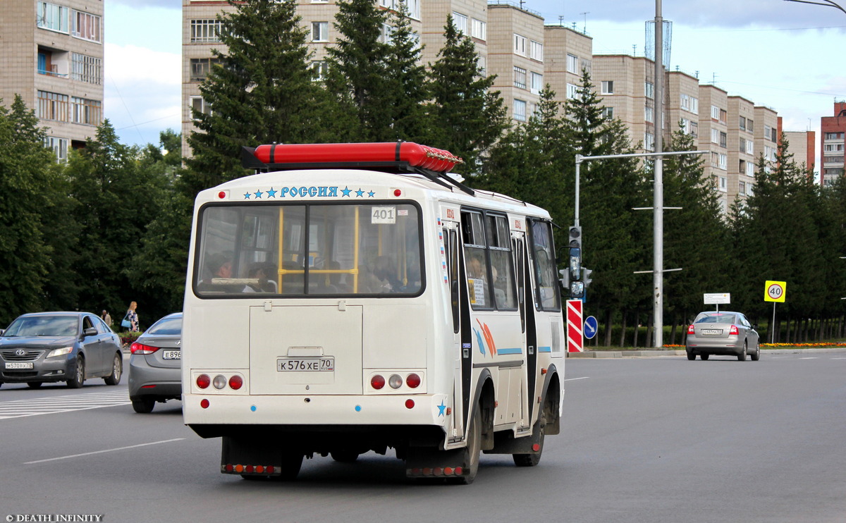 Томская область, ПАЗ-32054 № К 576 ХЕ 70