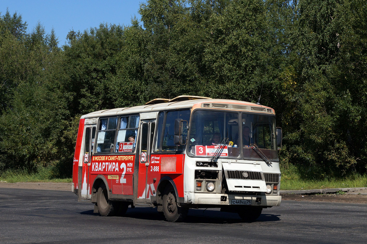 Архангельская область, ПАЗ-32054 № С 449 КЕ 29