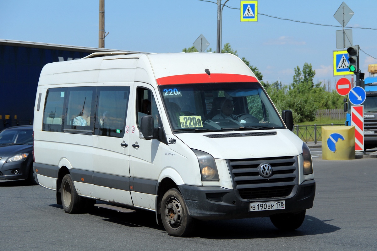 Санкт-Петербург, БТД-2219 (Volkswagen Crafter) № 2909