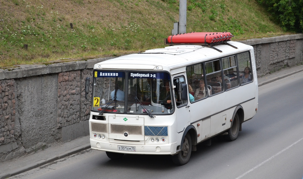 Томская область, ПАЗ-32054 № Е 301 ЕМ 70