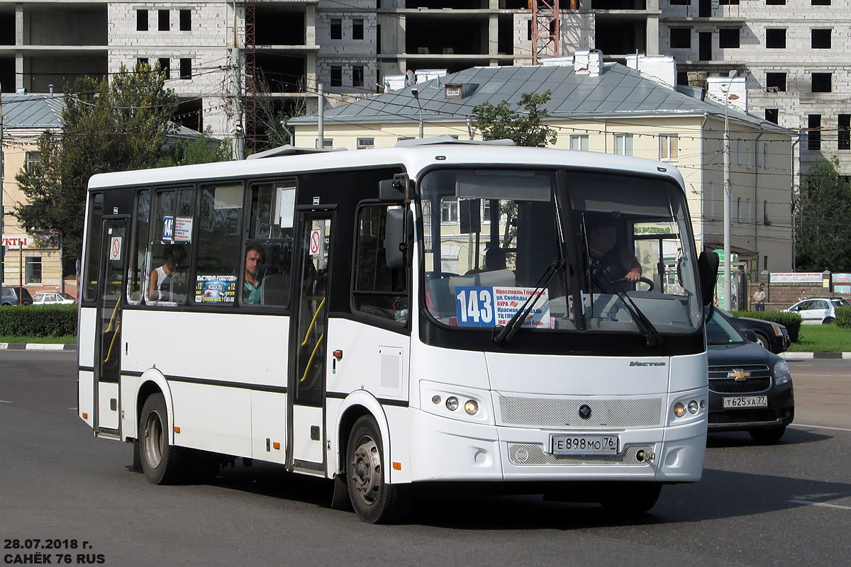 Ярославская область, ПАЗ-320412-05 "Вектор" № Е 898 МО 76