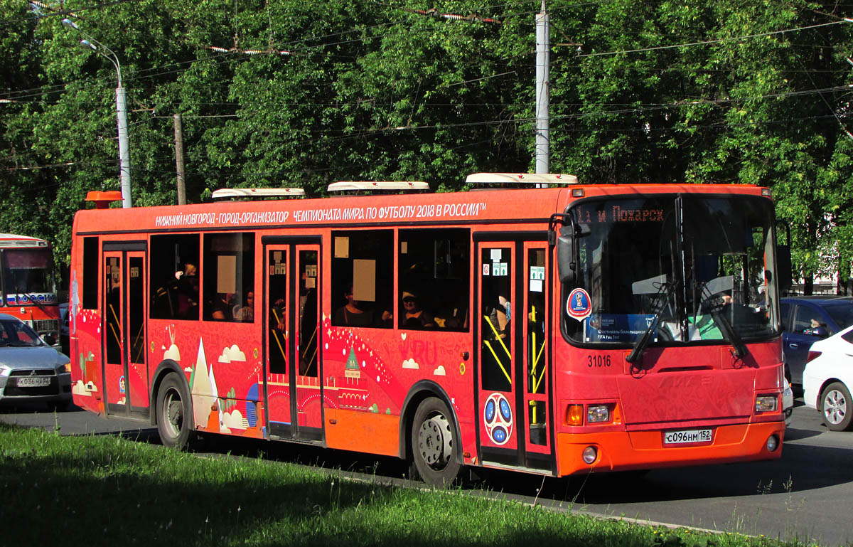 Нижегородская область, ЛиАЗ-5293.60 № 31016