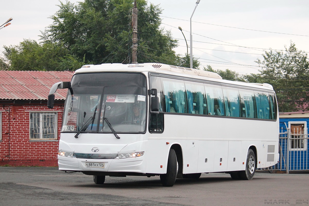 Красноярский край, Daewoo BH120F № С 881 КХ 124 — Фото — Автобусный  транспорт