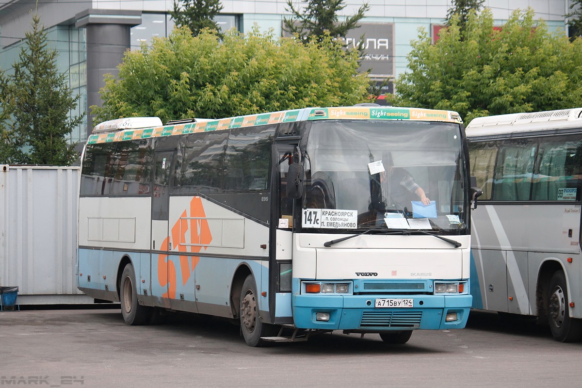 Красноярский край, Ikarus EAG E95.25 № А 715 ВУ 124