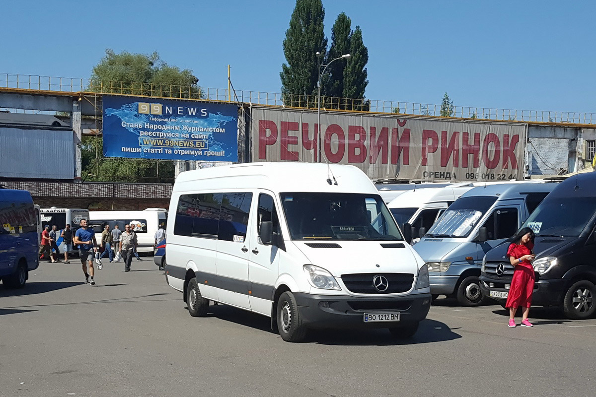 Тернопольская область, Mercedes-Benz Sprinter W906 318CDI № BO 1212 BM