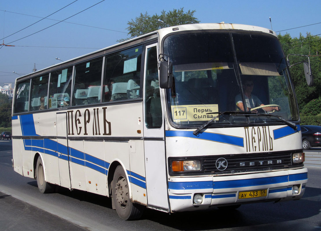 Пермский край, Setra S214HD № АУ 433 59