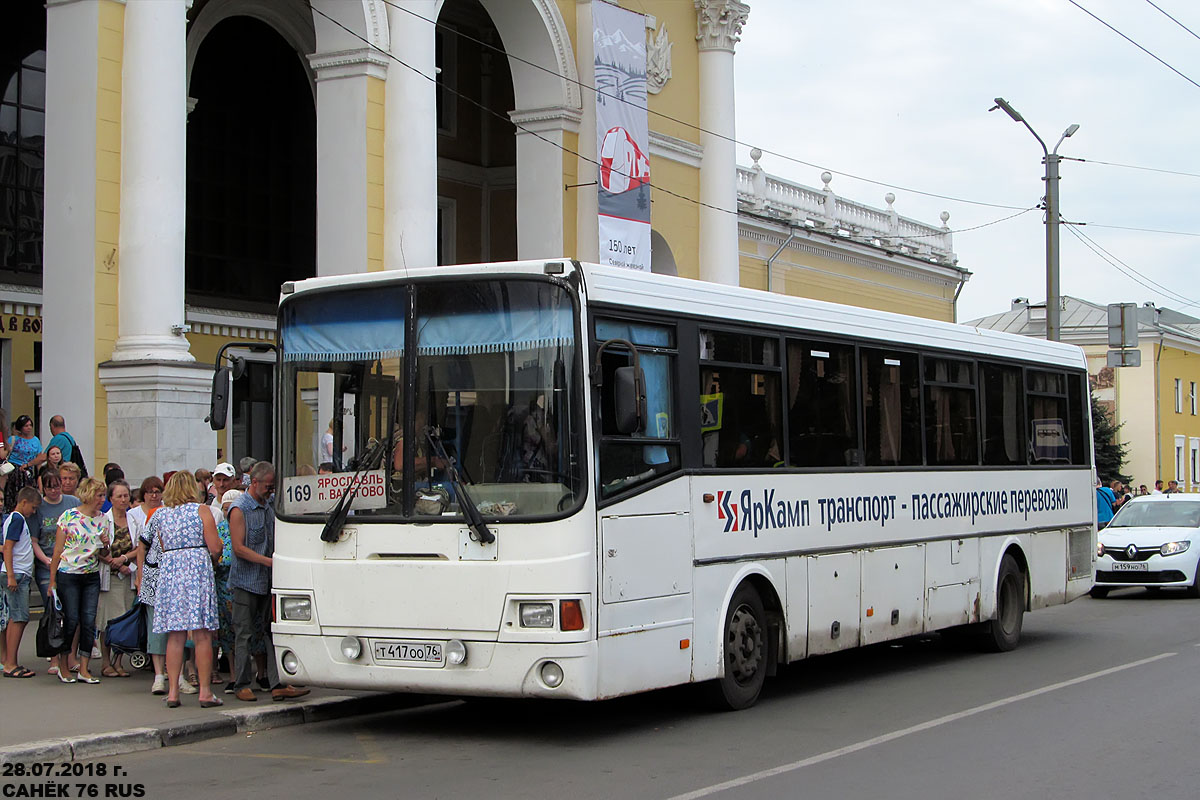 Ярославская область, ЛиАЗ-5256.23-01 (ГолАЗ) № Т 417 ОО 76