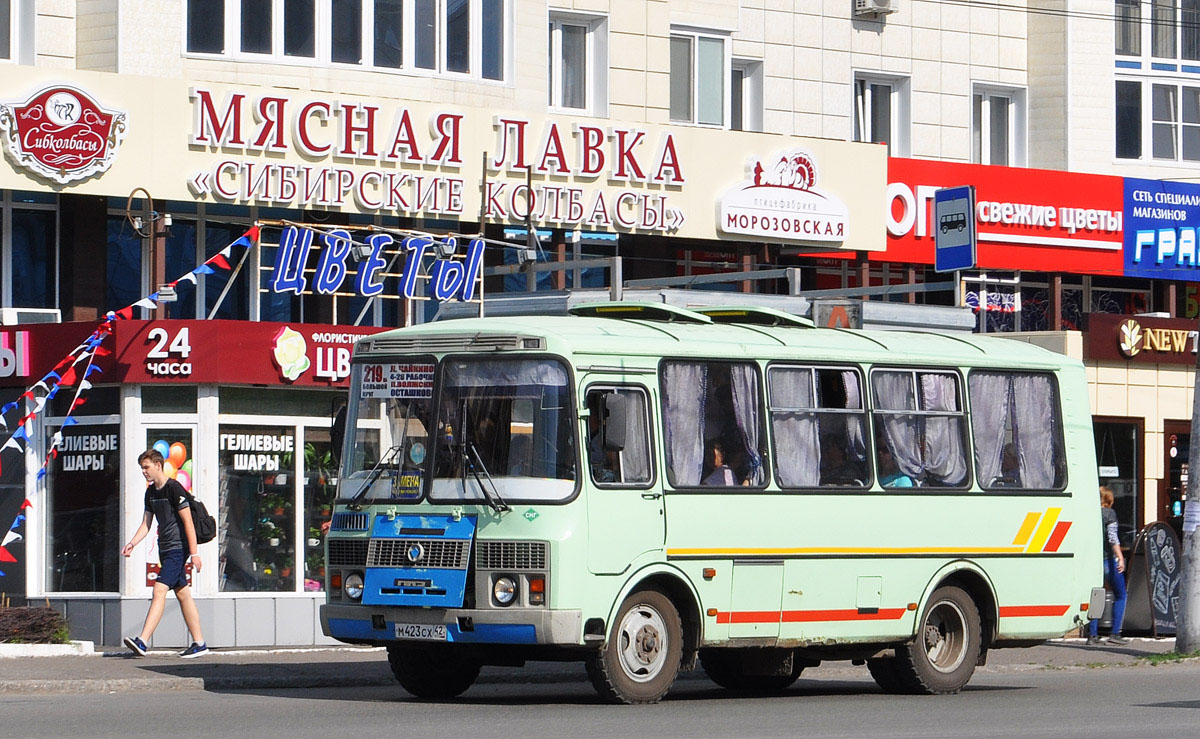 Омская область, ПАЗ-32053 № М 423 СХ 42