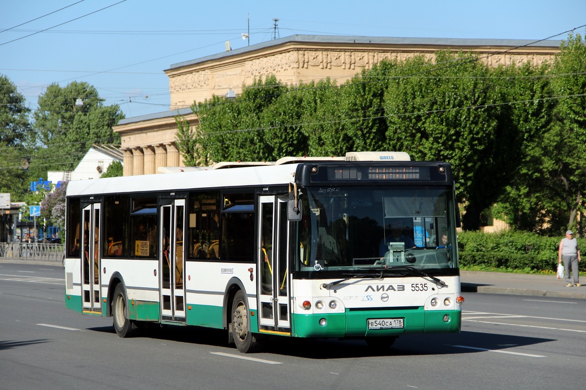 Санкт-Петербург, ЛиАЗ-5292.60 № 5535