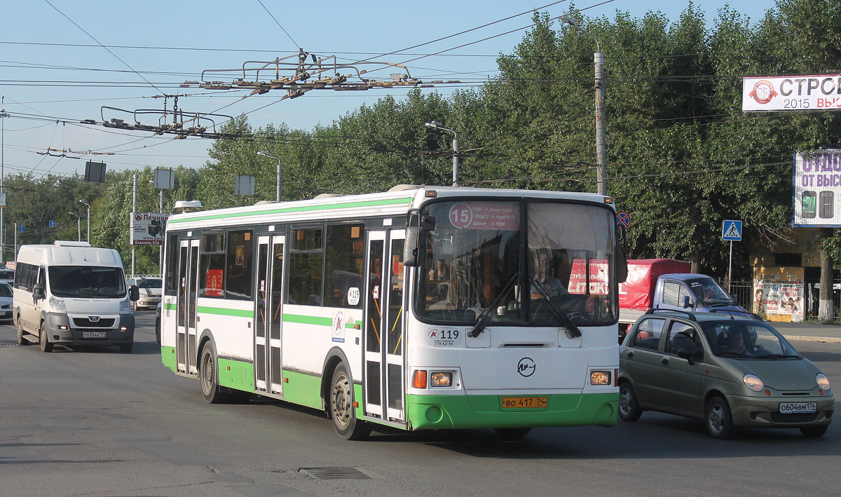 Челябинская область, ЛиАЗ-5256.53 № 119