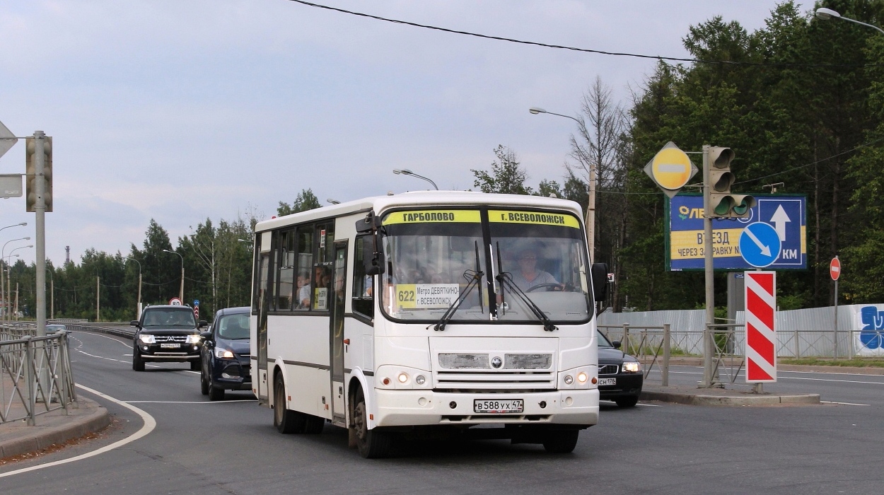 Ленинградская область, ПАЗ-320412-05 № В 588 УХ 47