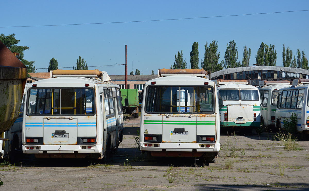 Кировоградская область, ПАЗ-32054 № BA 2906 BE; Кировоградская область, ПАЗ-32054 № BA 1641 BE; Кировоградская область — Разные фотографии