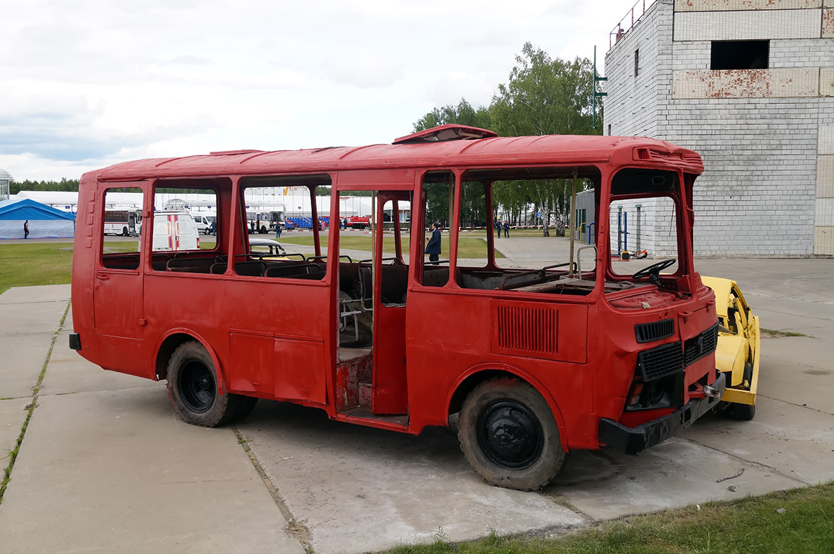 Московская область, ПАЗ-3205 (00) № б/н 3205 МЧС; Московская область — Неизвестные и неопознанные автобусы