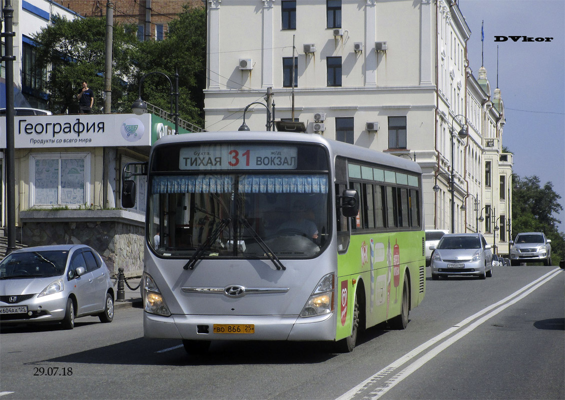 Приморский край, Hyundai New Super AeroCity 1F/L № ВО 866 25