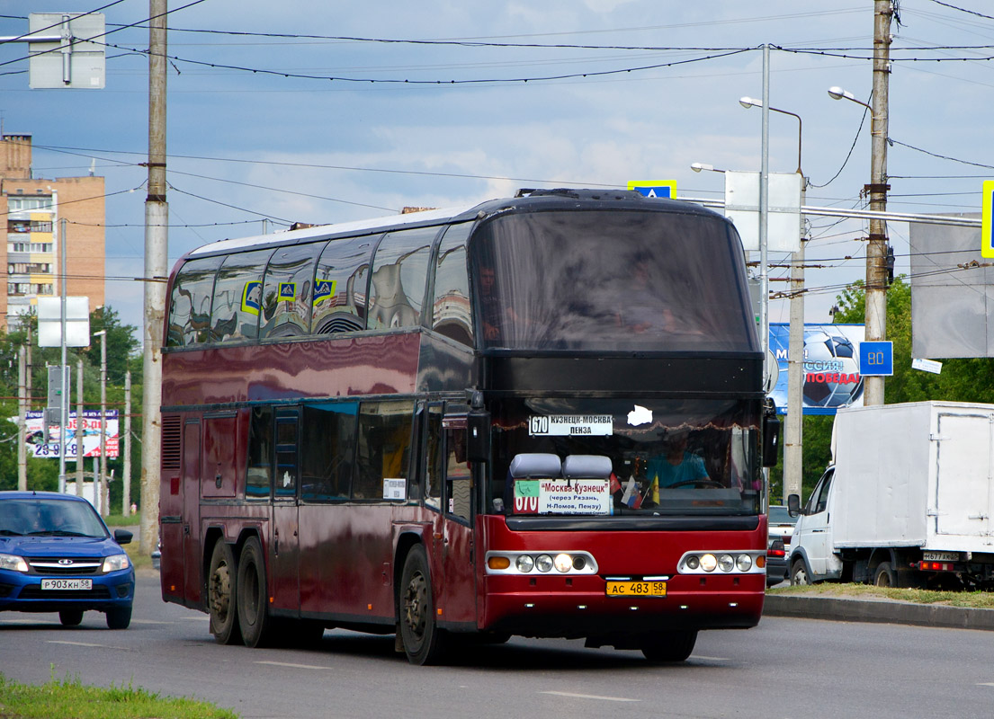 Пензенская область, Neoplan N122/3 Skyliner № АС 483 58