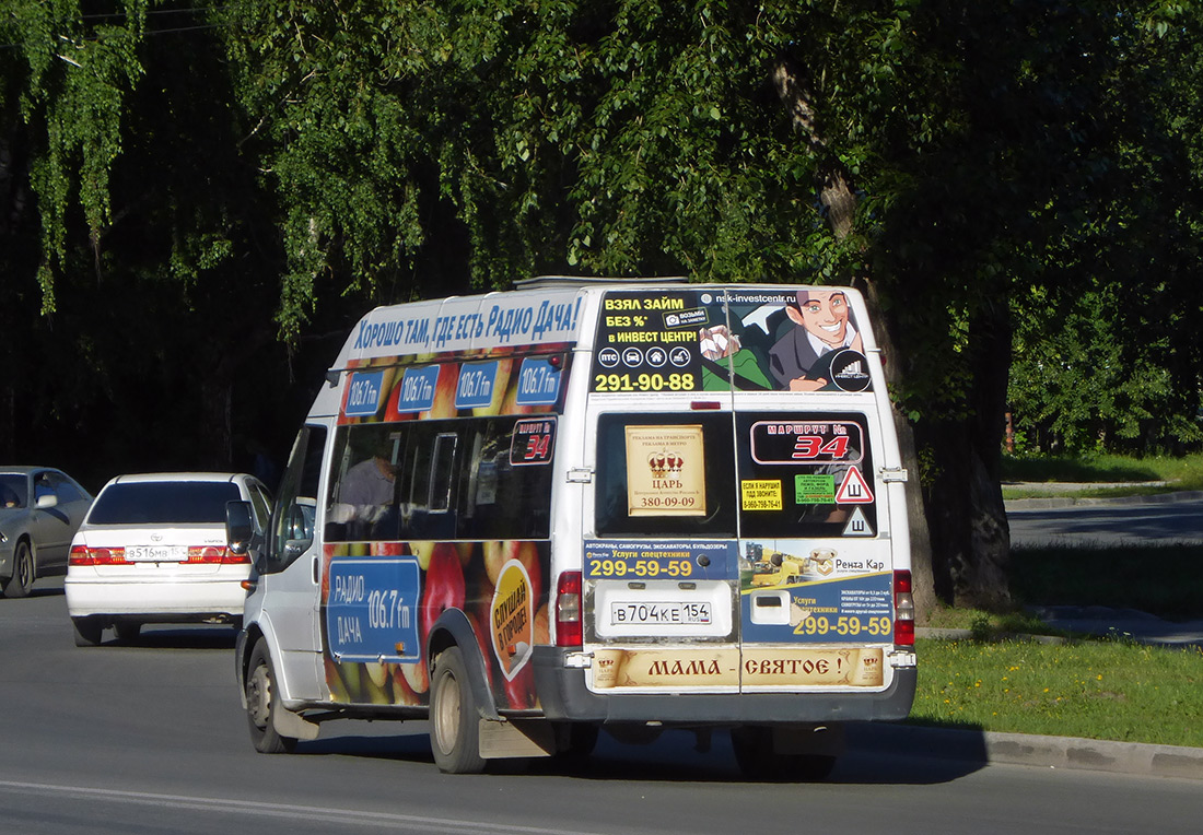 Новосибирская область, Нижегородец-222709  (Ford Transit) № В 704 КЕ 154