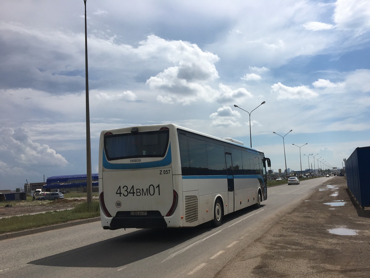 Астана, IVECO Crossway LINE 13M (СарыаркаАвтоПром) № Z057