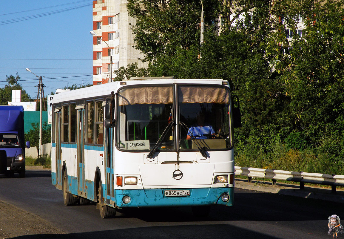 Nizhegorodskaya region, LiAZ-5256.25 Nr. Е 865 НС 152